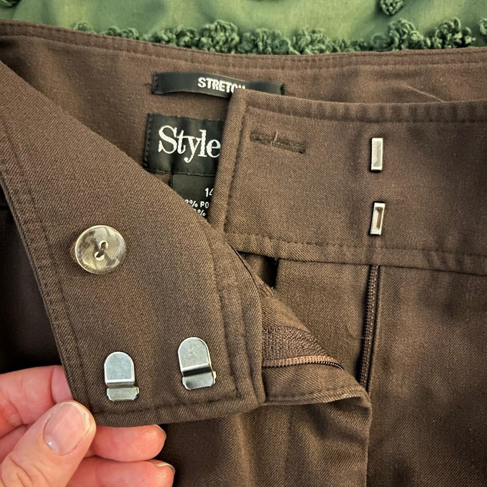 Style & Co Chocolate Brown Trousers